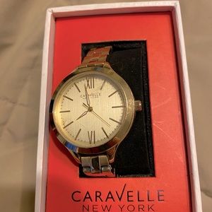 Gold tone Caravelle watch